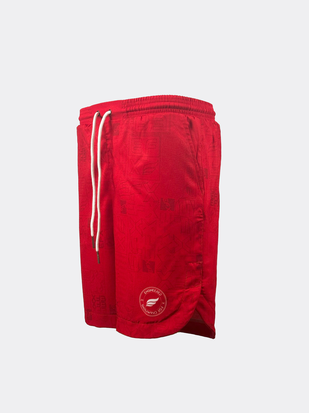 LEGEND SHORTS - COLLAGE RED