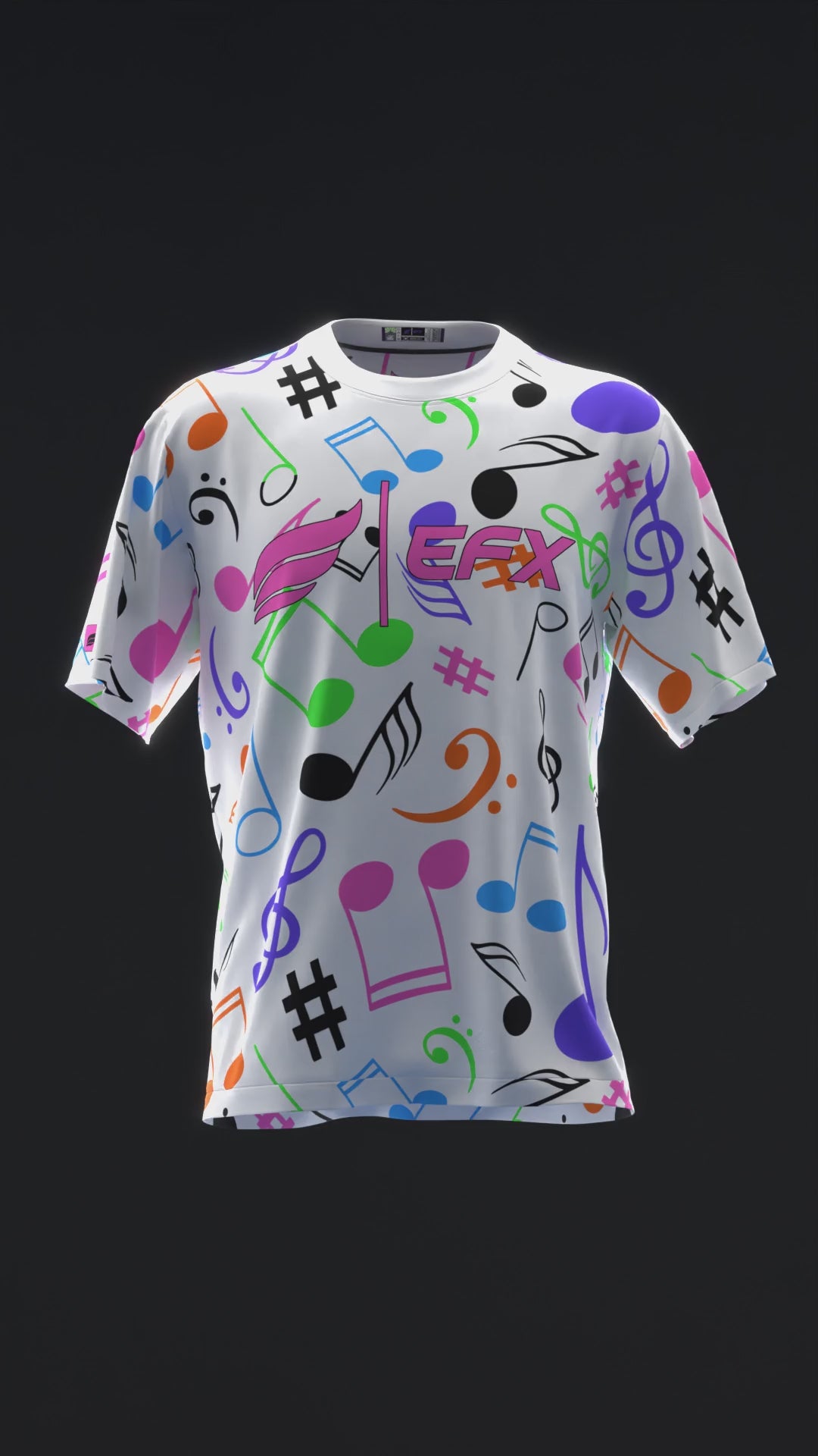 NEON MUSIC - BOWLING JERSEY