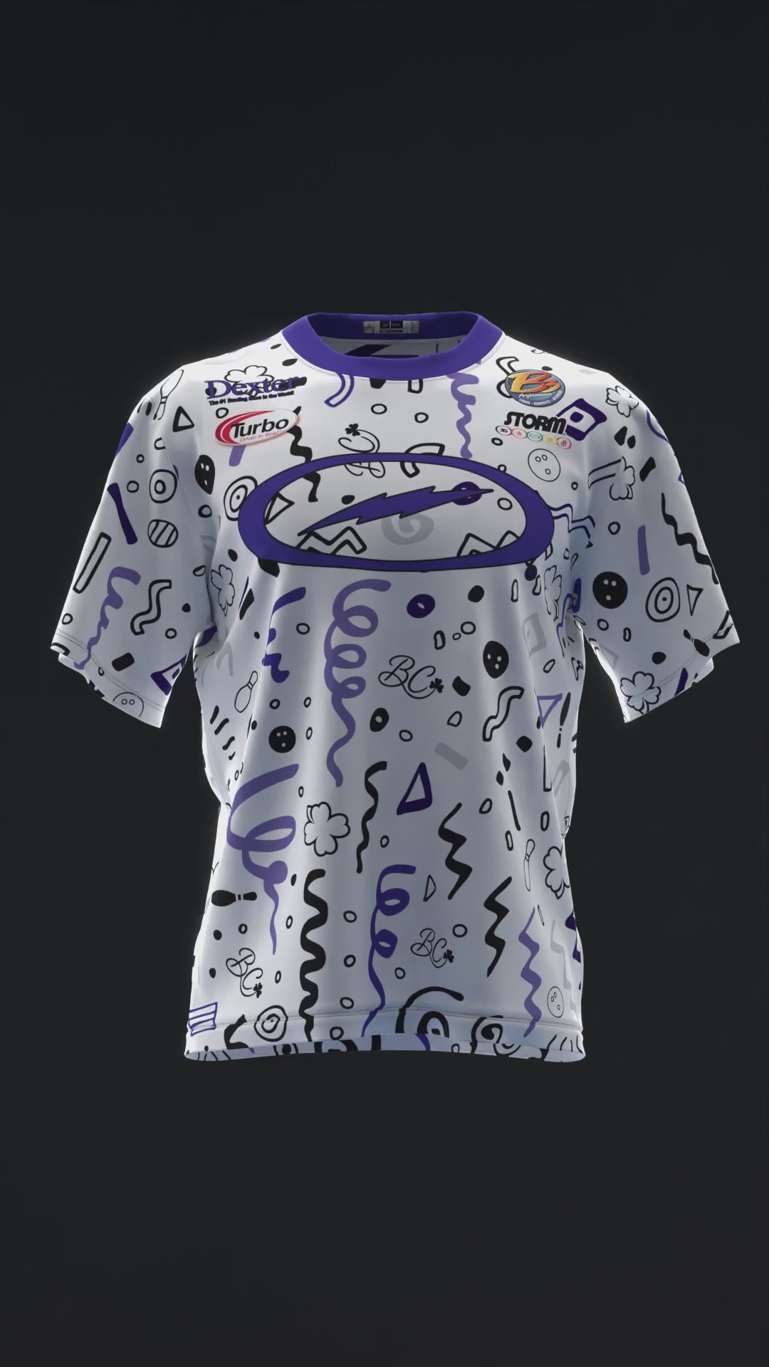 BRYANNA COTE 2025 - COLLAGE PW - BOWLING JERSEY