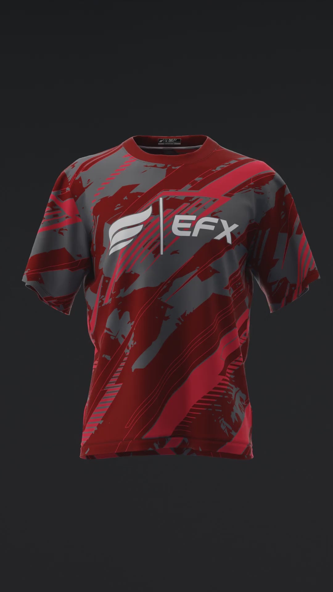 Shadow Stealth - Crimson - Bowling Jersey