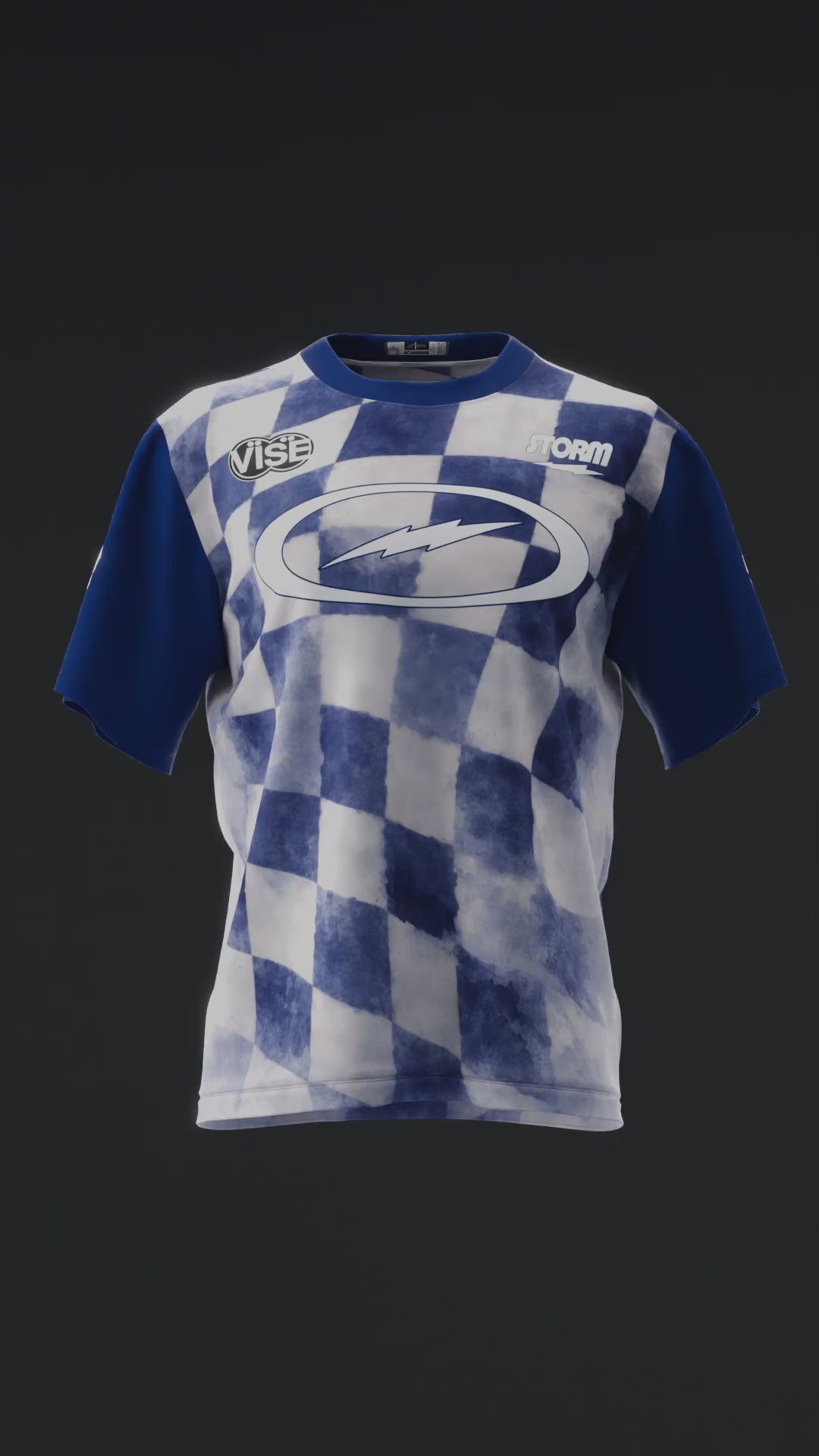 Maribeth Baker 2026 - Faded Checkerboard - Bowling Jersey