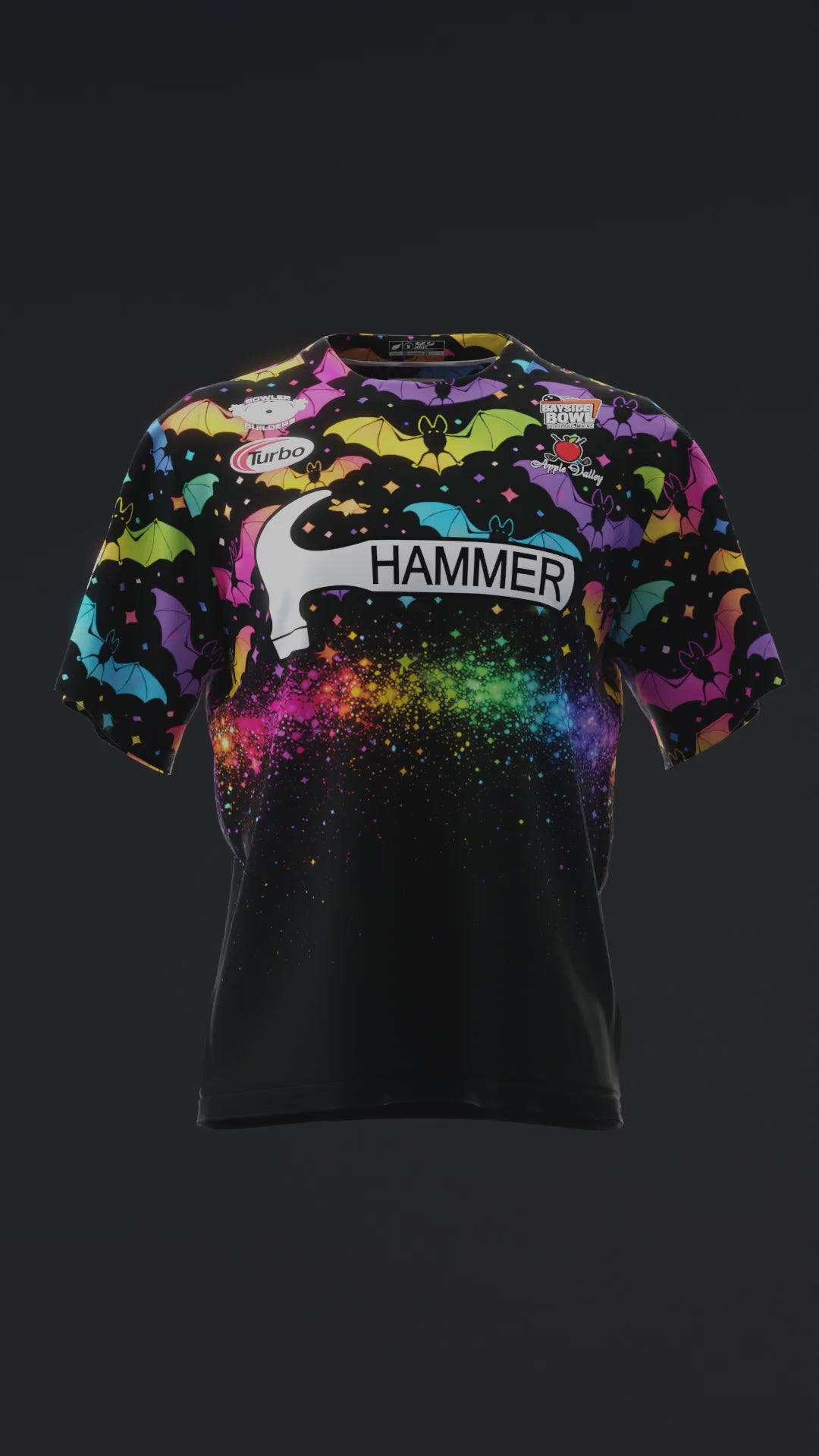 Mallory Clark 2026 - Rainbow Bats - Bowling Jersey