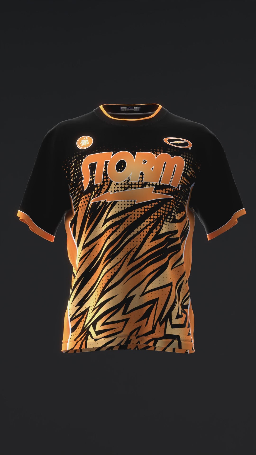 Darren Tang 2022 - Colorway Orange Black - Bowling Jersey
