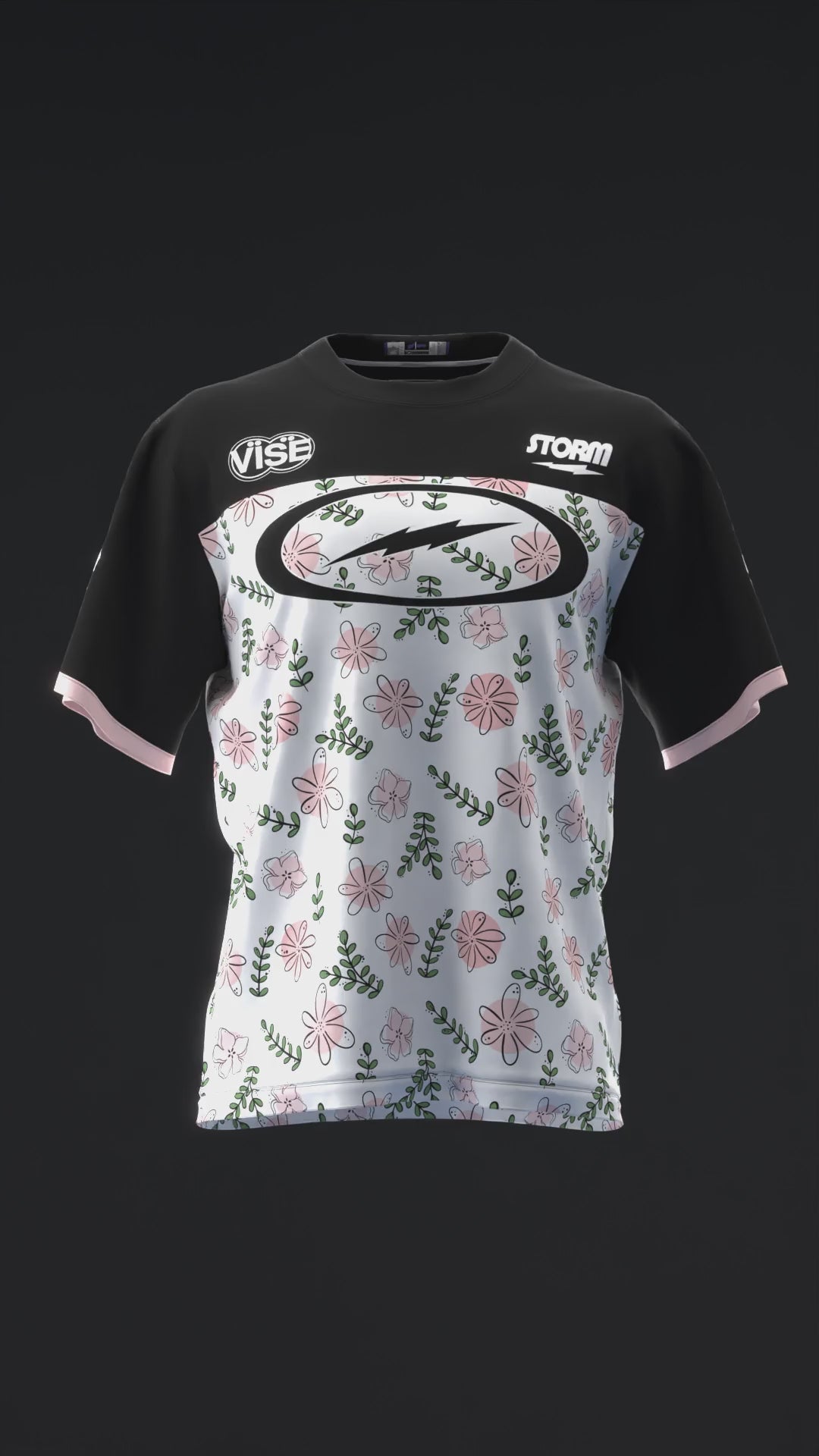 MARIBETH BAKER 2025 - FLORAL PATTERN - BOWLING JERSEY