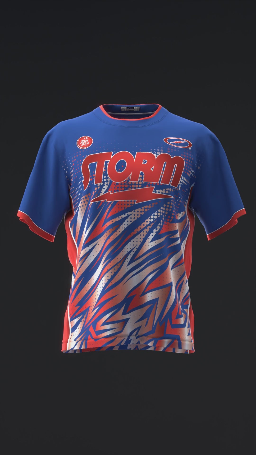 Darren Tang 2022 - Colorway Navy Red - Bowling Jersey