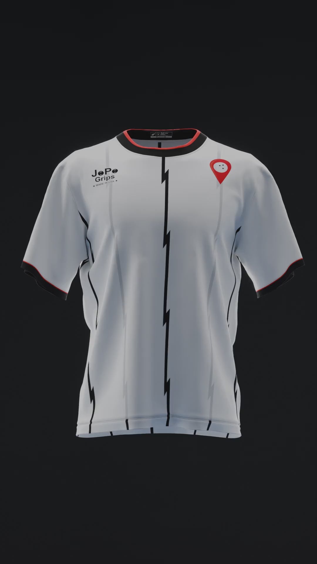 Bowling Trader - Raptors White - Bowling Jersey