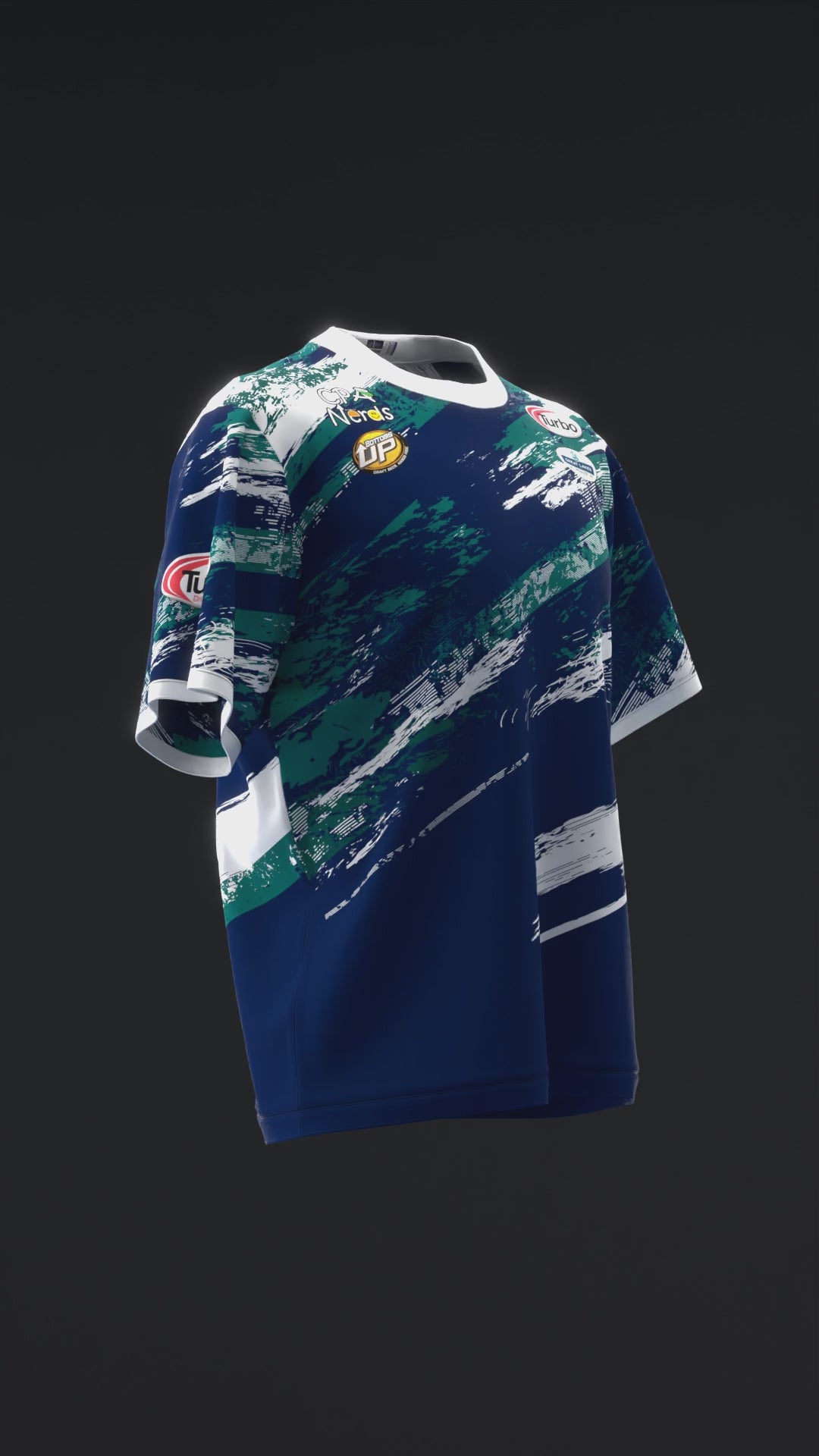 PERRY CROWELL 2024 - MX25 - NAVY NORTHWEST WHITE  - BOWLING JERSEY