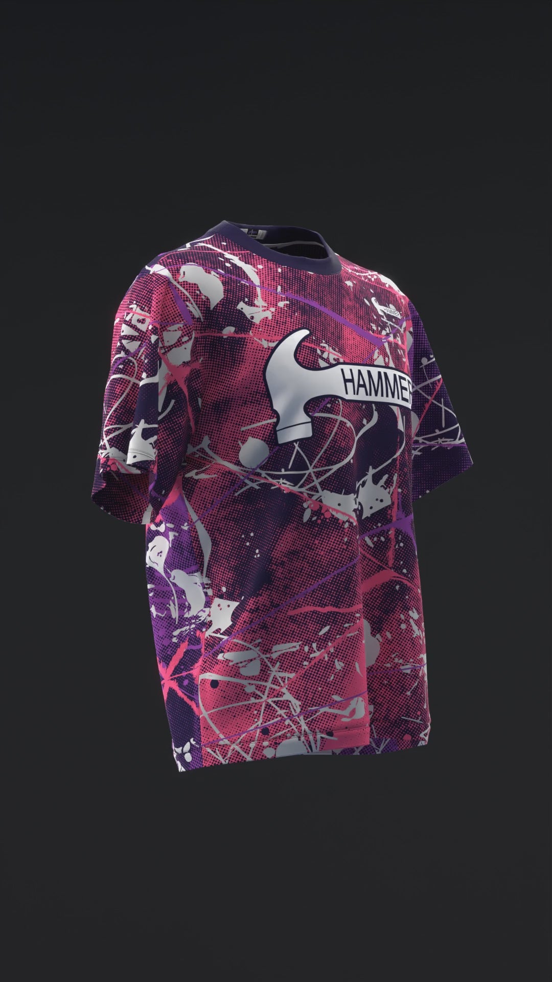 HAMMER - ZERO MERCY SOLID - BOWLING JERSEY