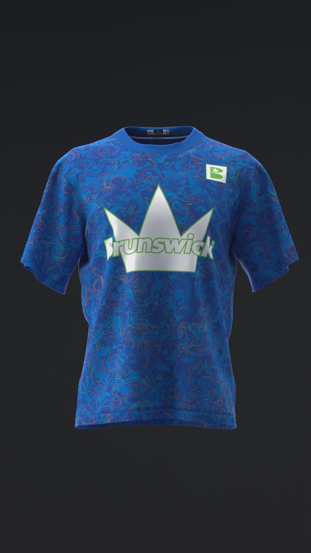 BRUNSWICK - HYPNOTIZE - BOWLING JERSEY