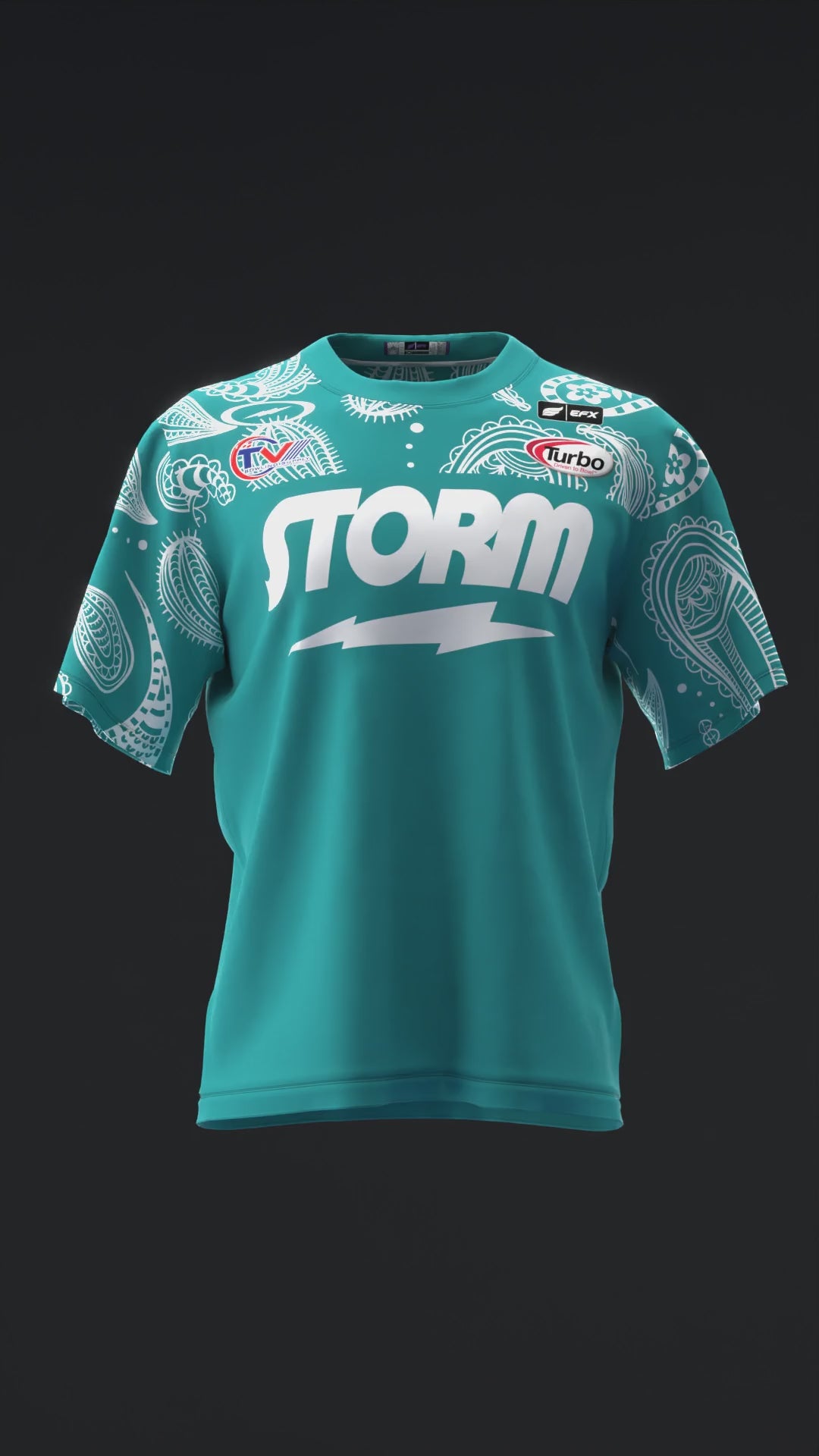 Chris Via 2024 - Cactus Paisley - Bowling Jersey