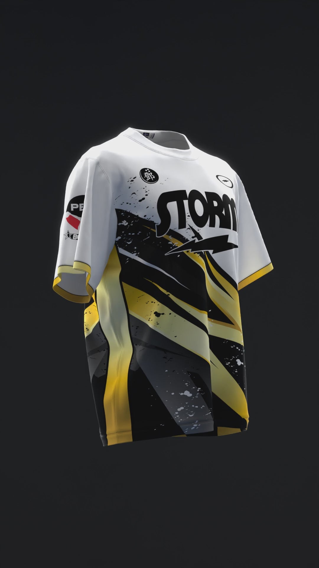 DARREN TANG 2023 - LIGHTNING WHITE - BOWLING JERSEY