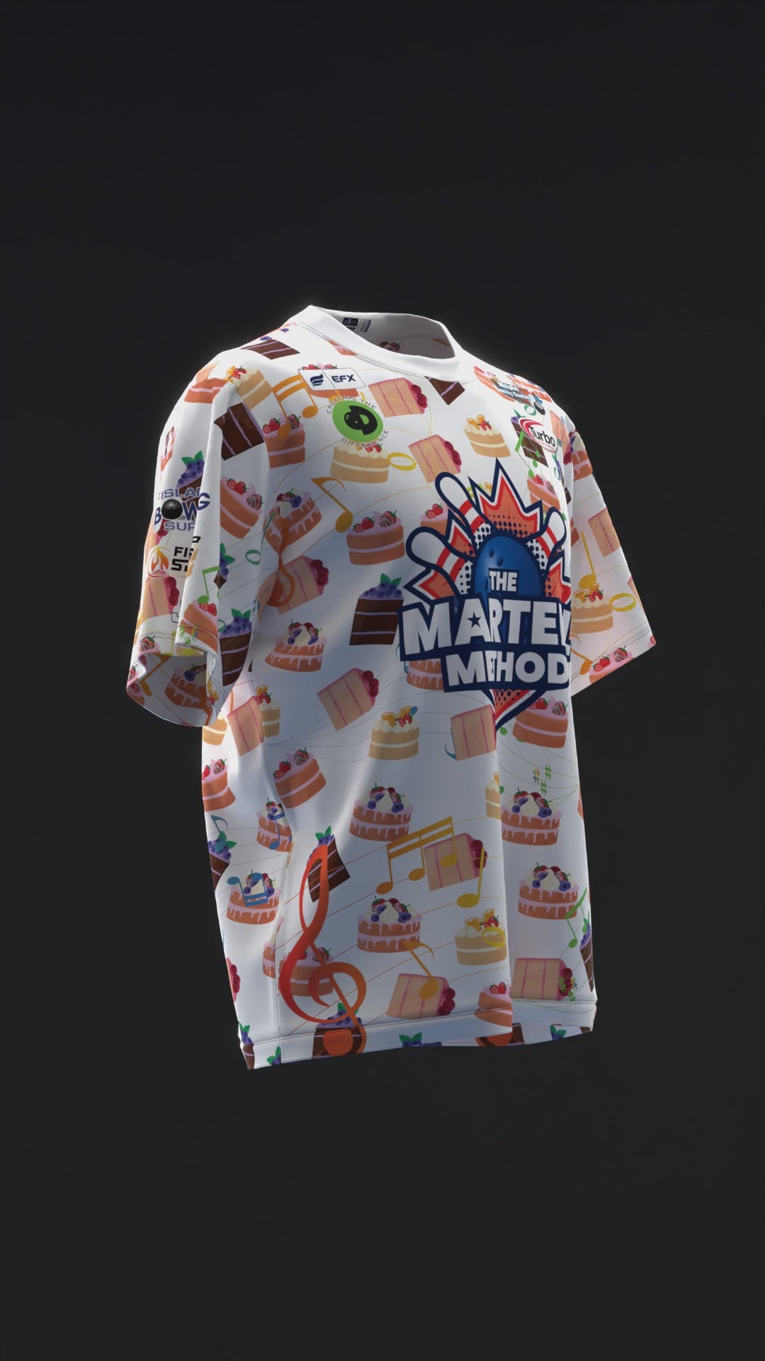 MICHAEL MARTELL 2025 - MUSIC BY CAKE - BOWLING JERSEY