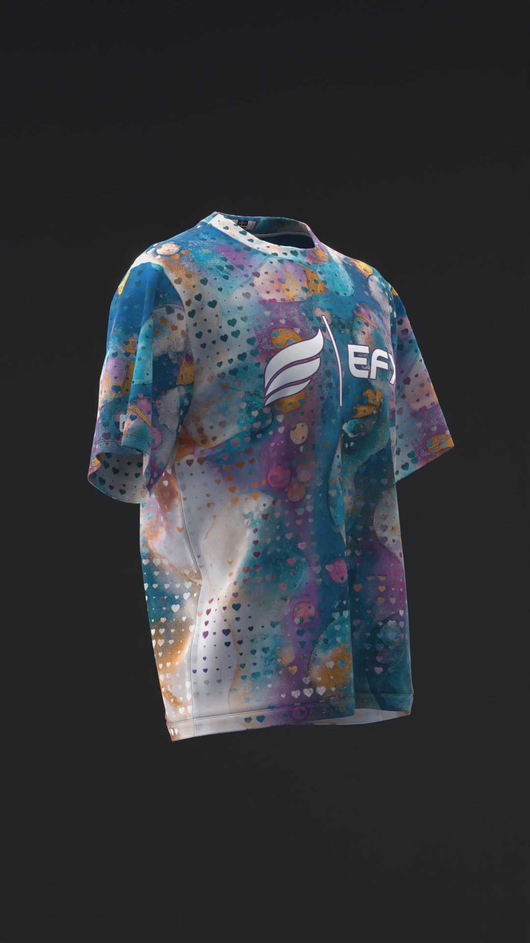 Mosaic Love - White - Bowling Jersey