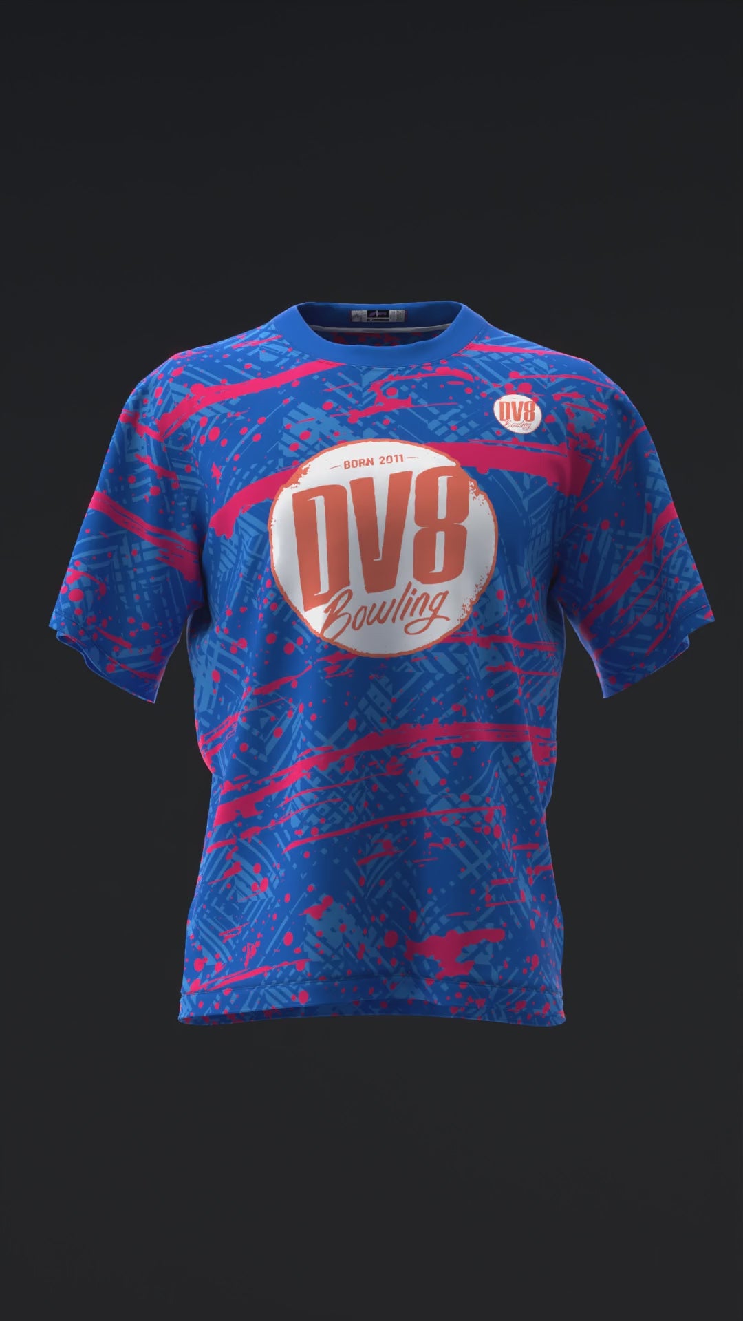 DV8 - SEVERE COLLISION - BOWLING JERSEY