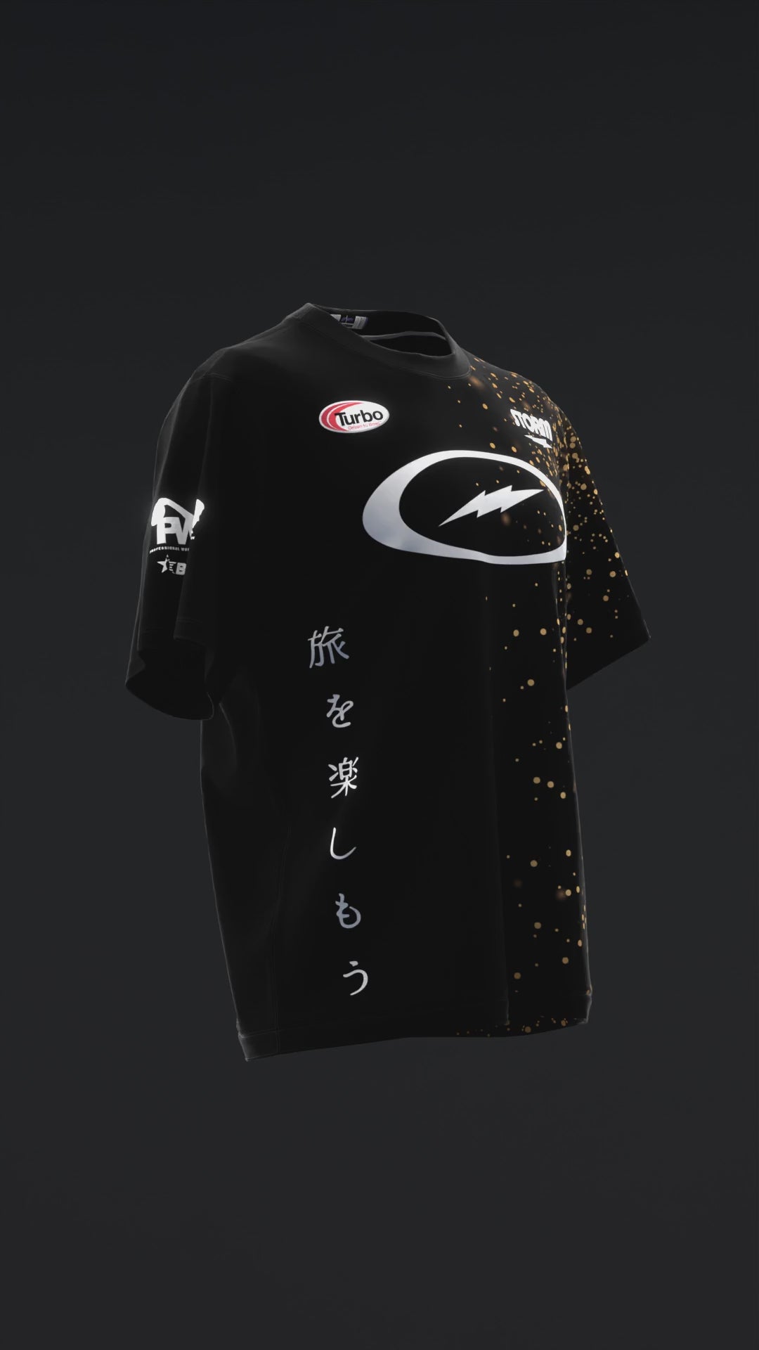 Victoria Varano 2024 - Glitter Gold Black - Bowling Jersey