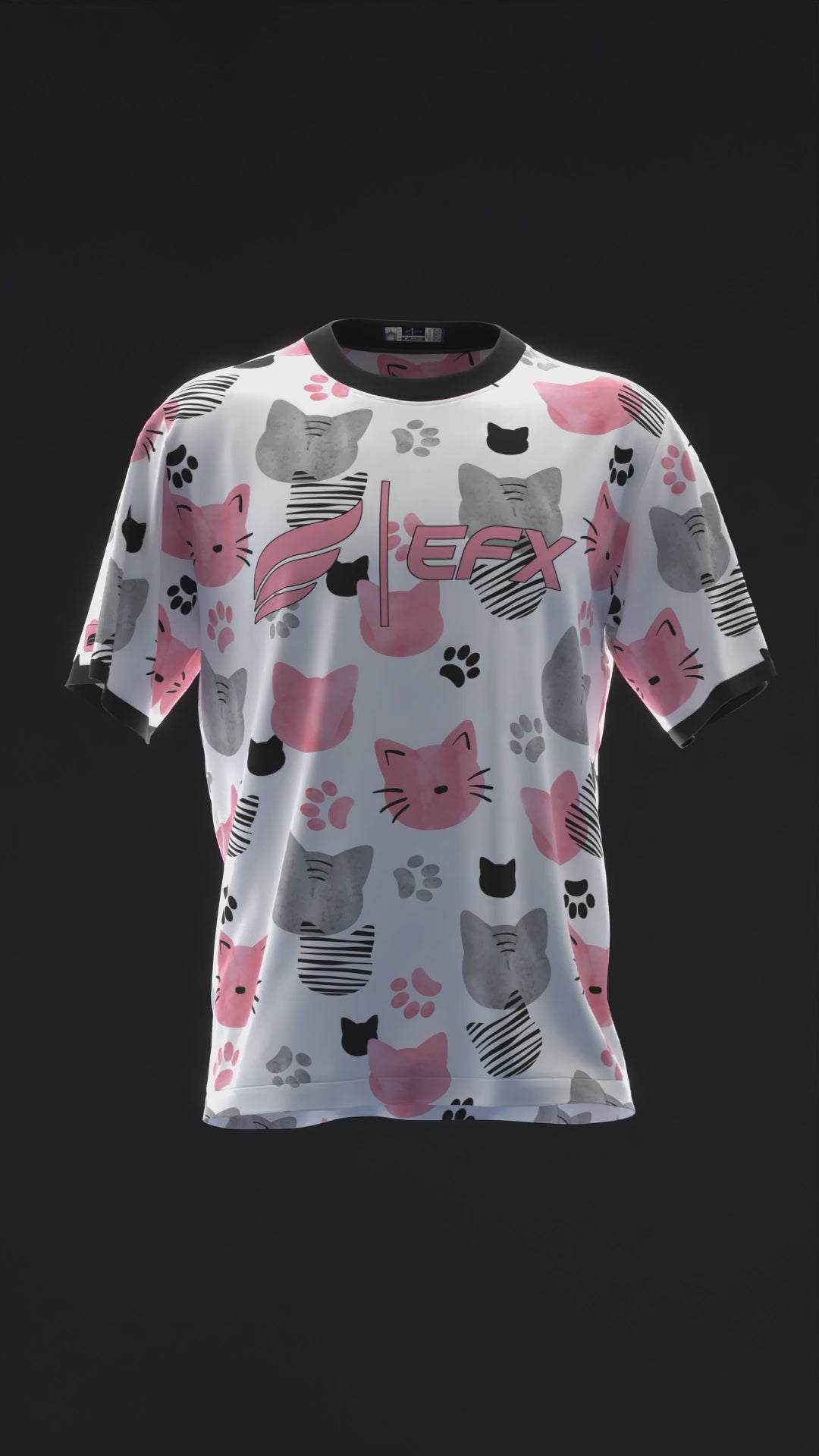 WATERCOLOR KITTIES - BOWLING JERSEY