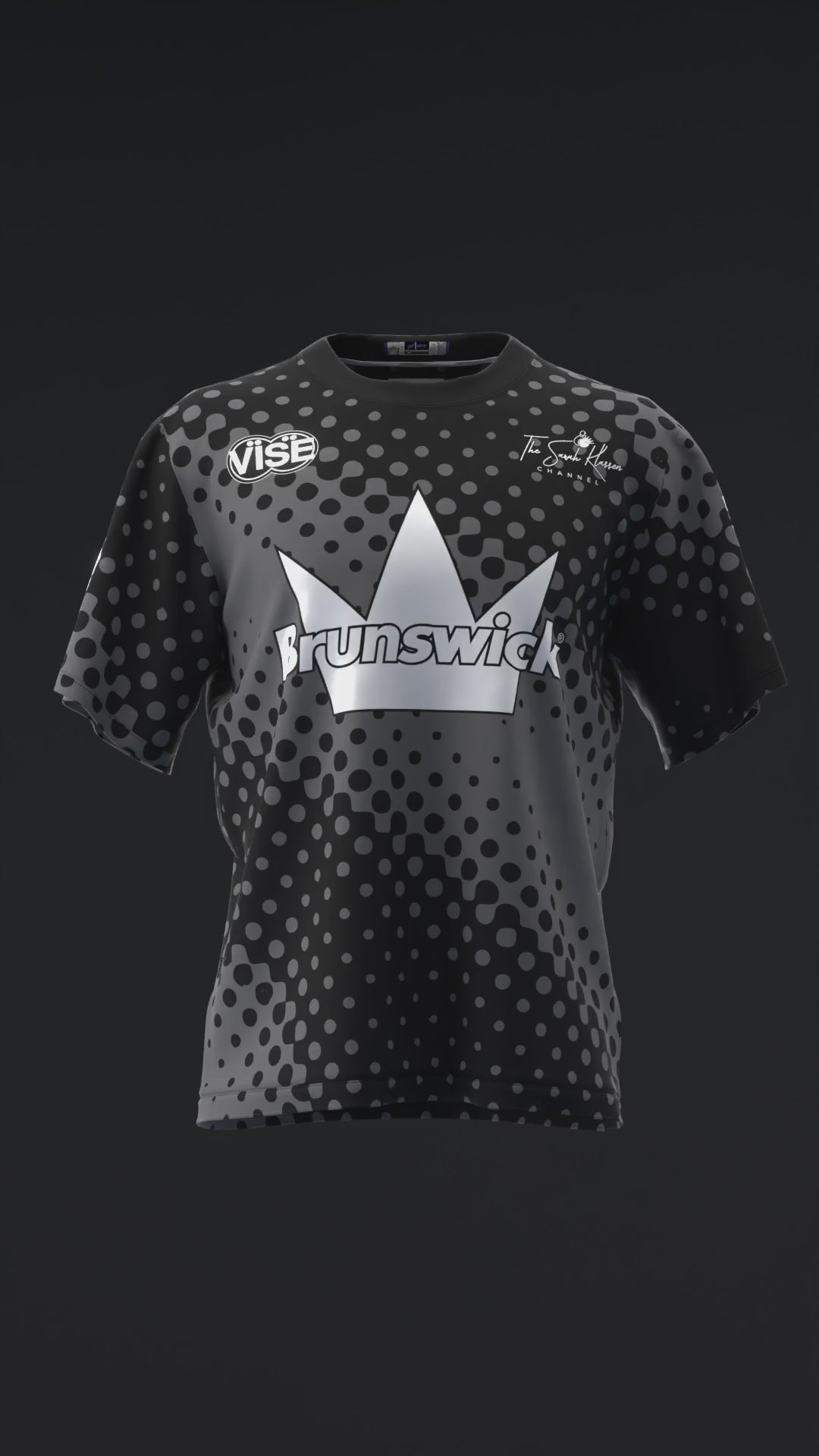 Sarah Klassen 2026 - Charcoal Halftone - Bowling Jersey