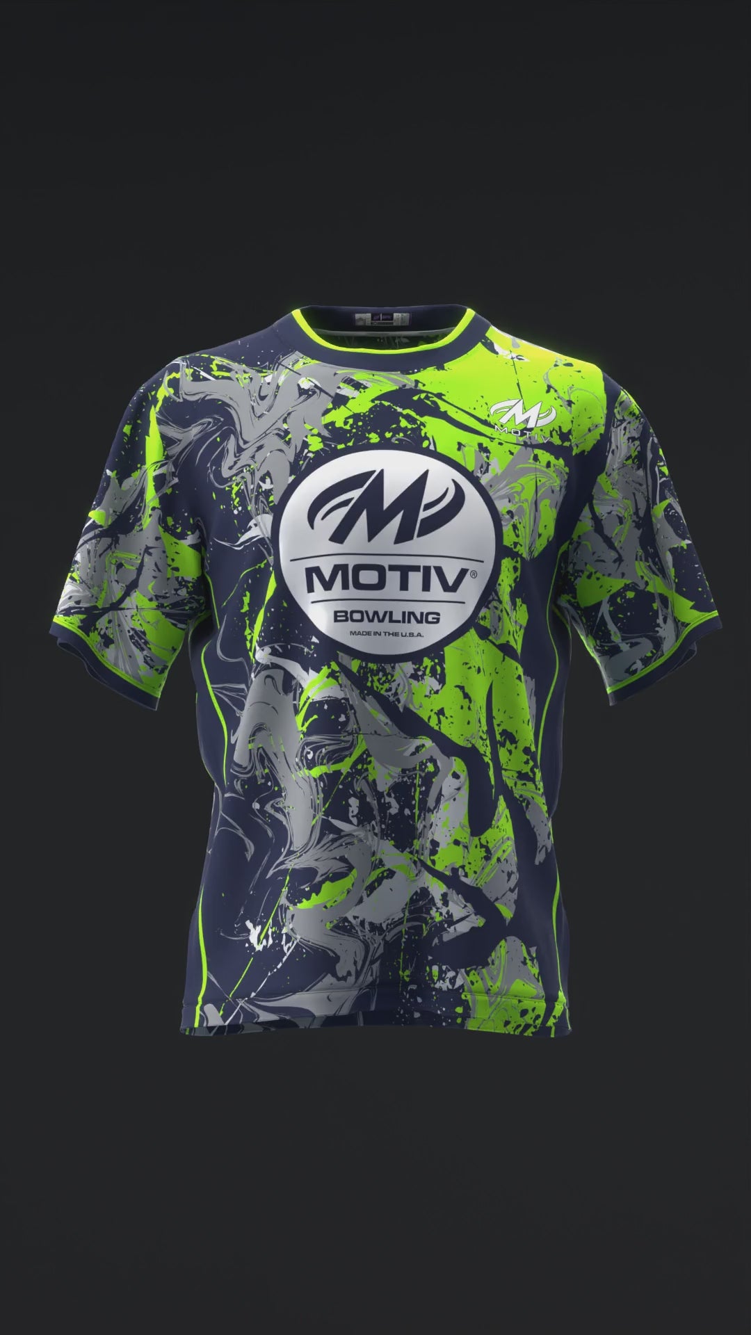 MOTIV - NEON STEEL FORGE - BOWLING JERSEY