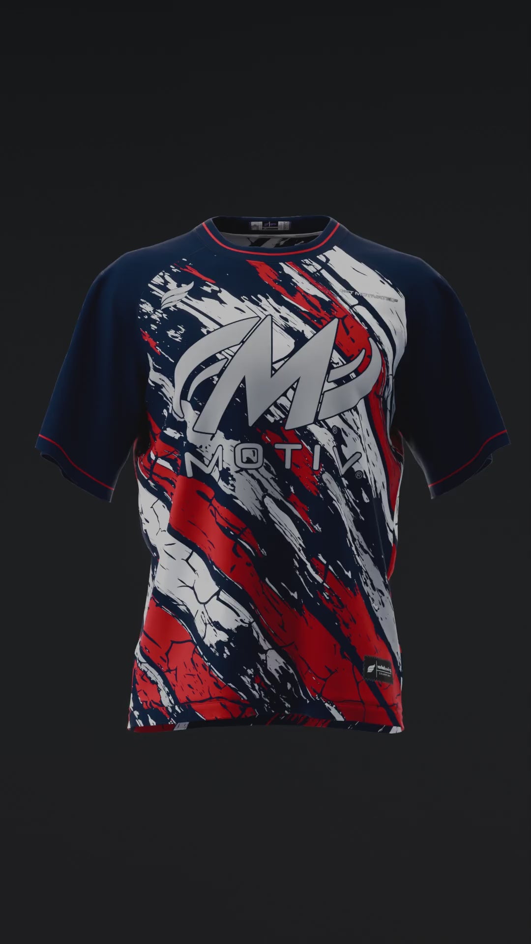 Vault #20260002 - Patriotic Motiv - Bowling Jersey
