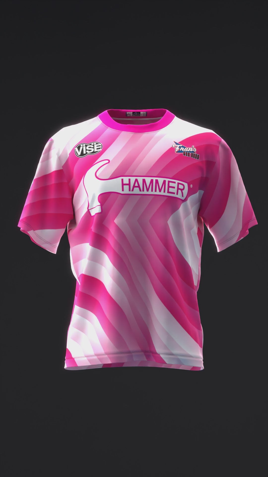 ALEXIS RUNK 2025 - SWIRL PATTERN - BOWLING JERSEY