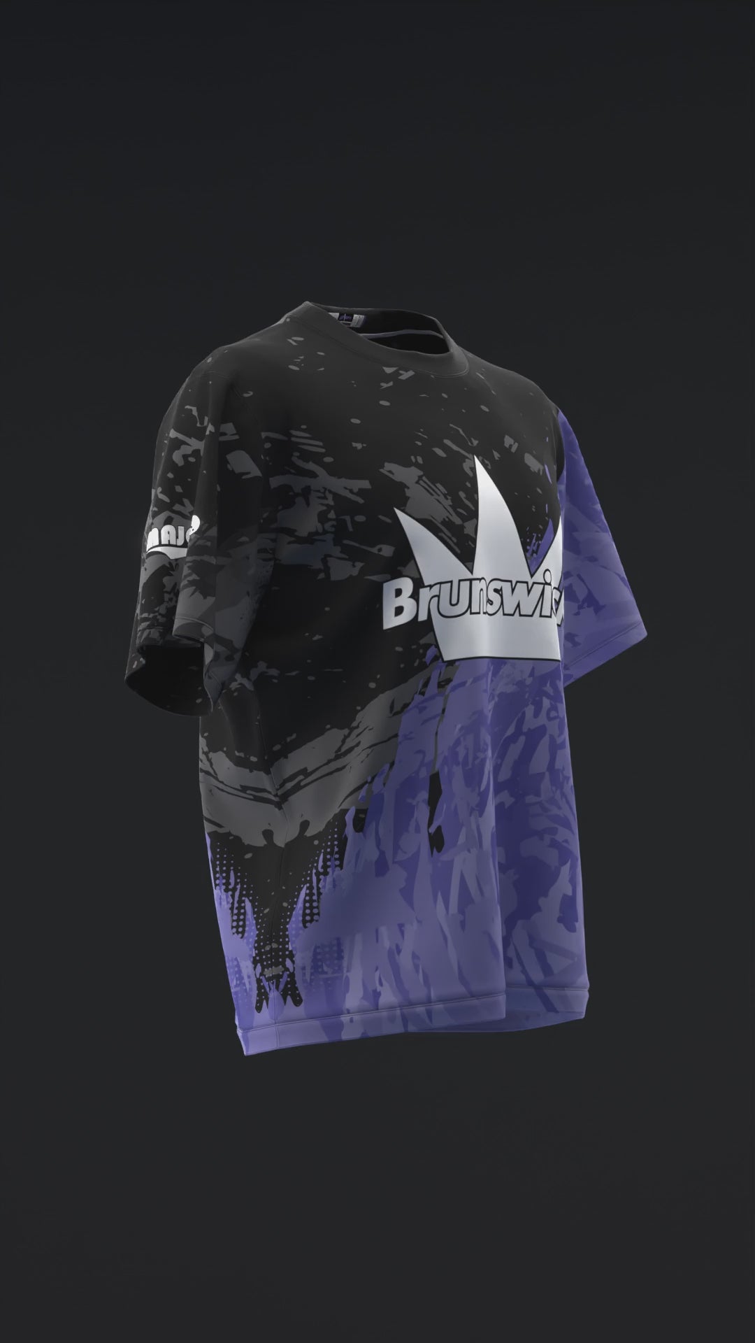 DENNIS BISSONNETTE 2025 - SIDE GRUNGE - BP - BOWLING JERSEY
