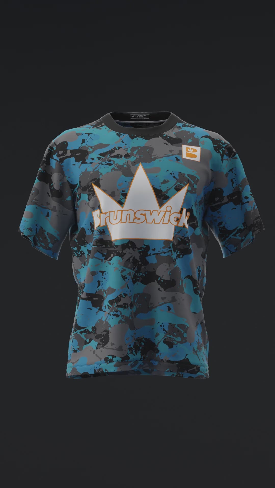 Brunswick - Blue Cadet Pearl - Bowling Jersey