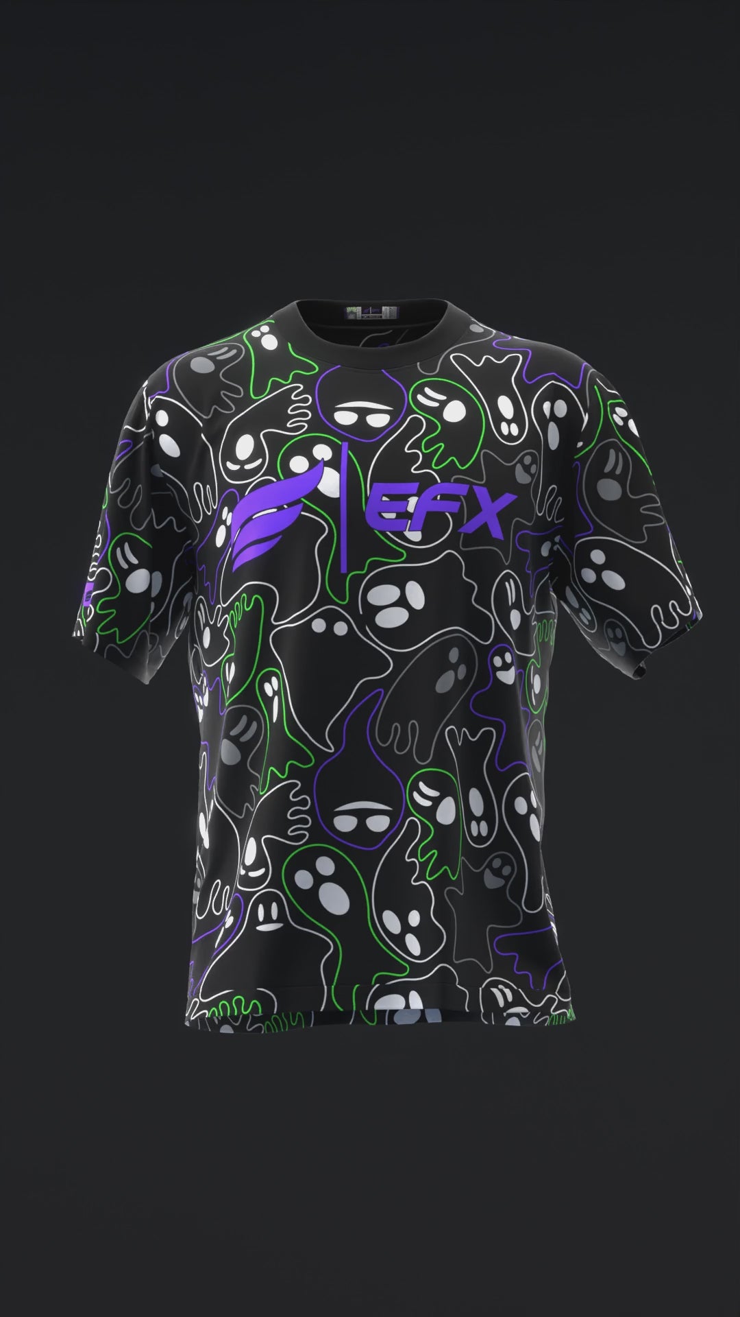 NEON GHOSTS - BOWLING JERSEY