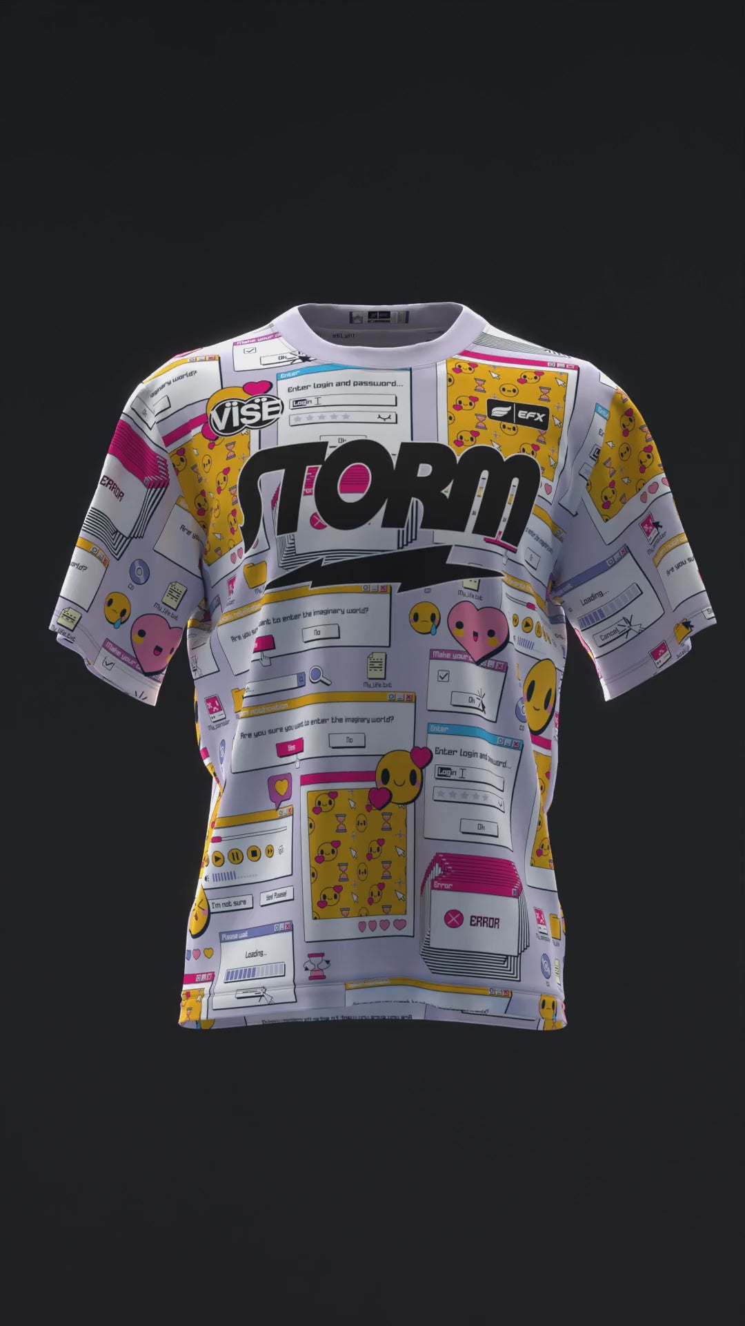 Fania Cobo 2026 - Retro Windows - Bowling Jersey