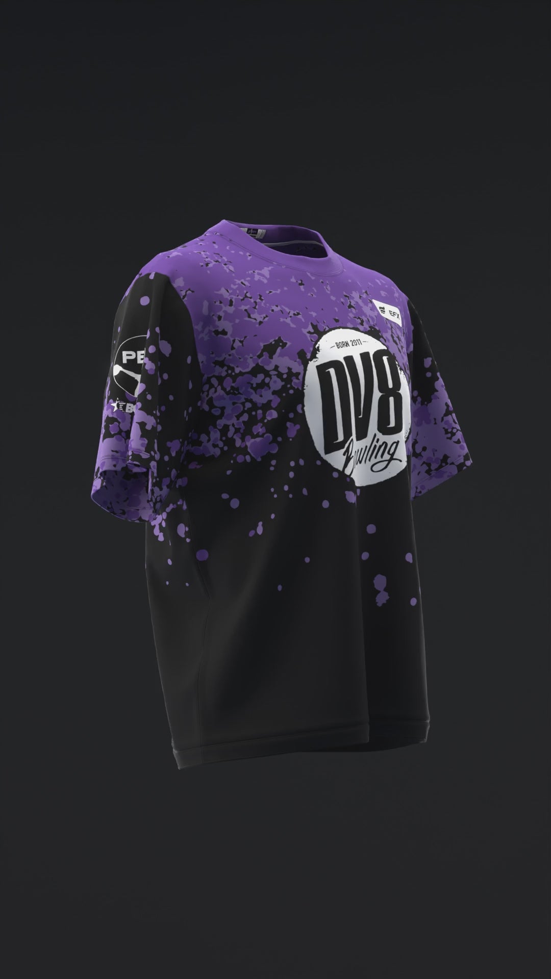 ROBERT VATER 2025 - UWW SPLATTER - BOWLING JERSEY