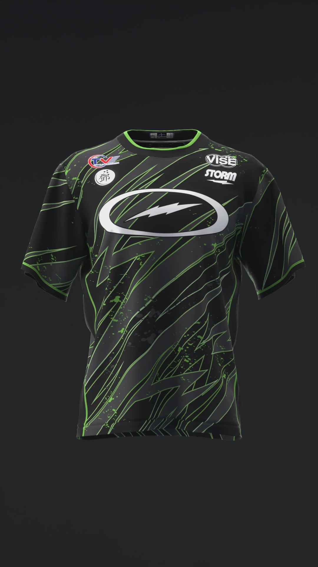 Darren Tang 2026 - Black Volt - Bowling Jersey