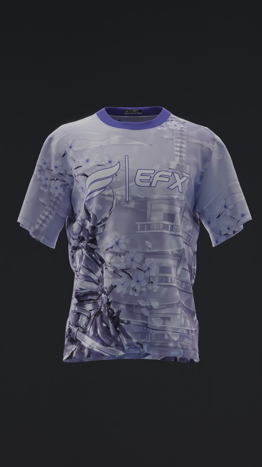 Metallic Samurai - Lavender - Bowling Jersey