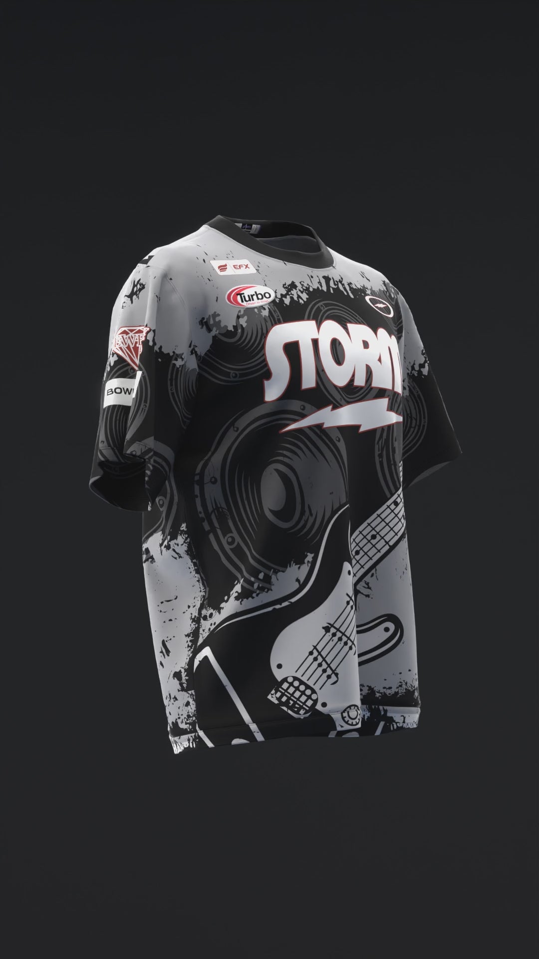 NICK BROWN 2025 - ROCK BAND - BOWLING JERSEY