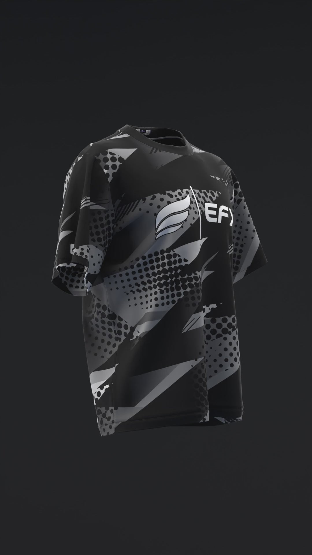 Shading - Black Gray - Bowling Jersey