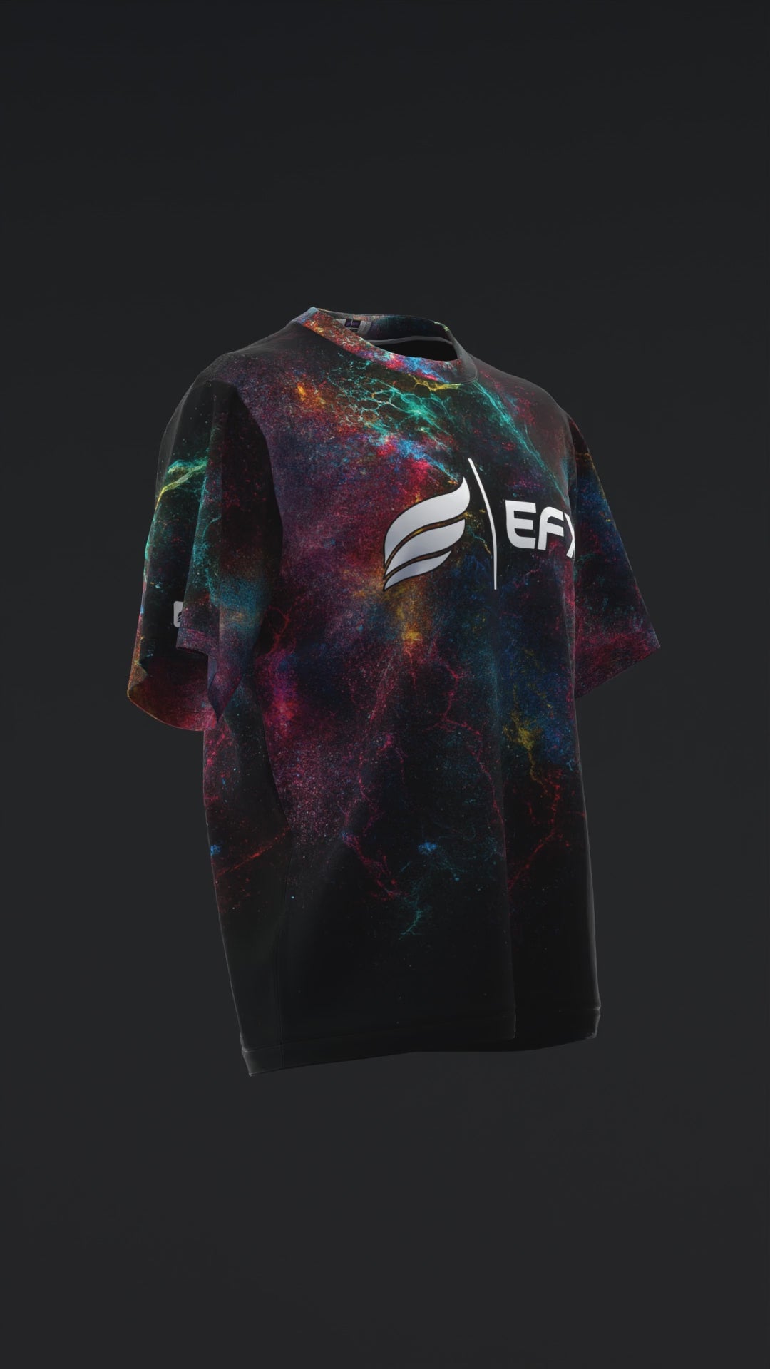Prism Splash - Black - Bowling Jersey