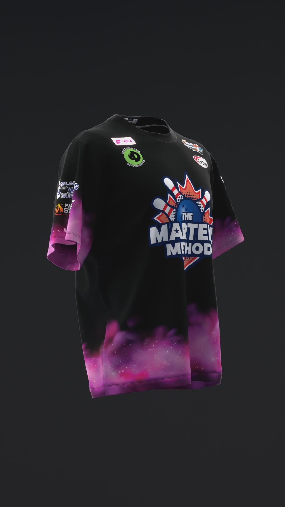 MICHAEL MARTELL 2025 - POWDER PINK - BOWLING JERSEY