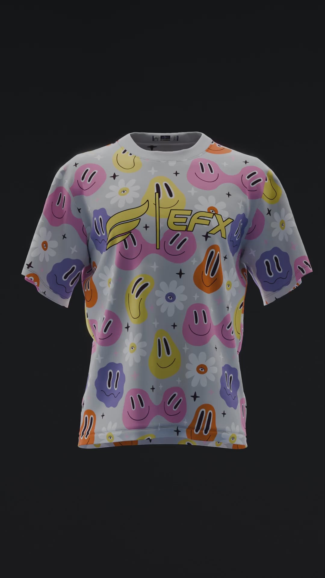 Happy Daze - Gray - Bowling Jersey