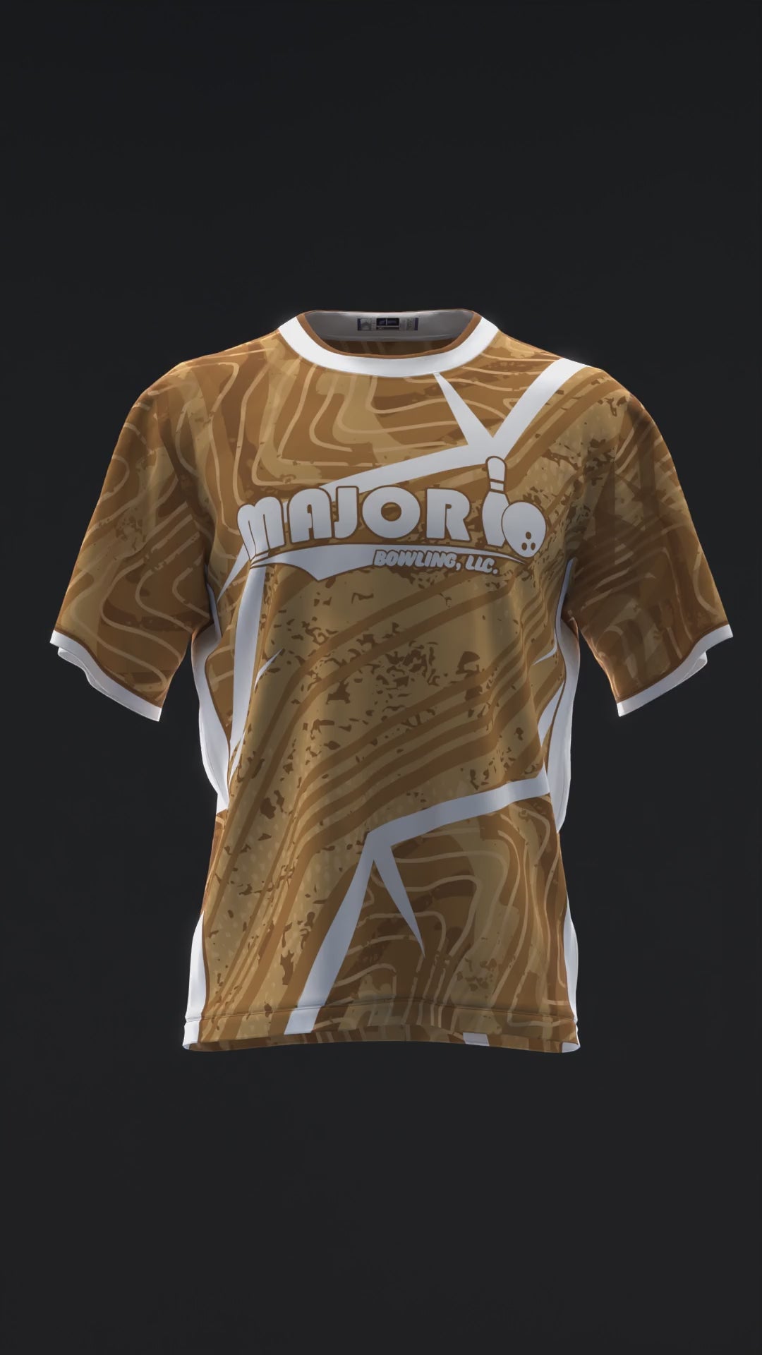 Dennis Bissonnette 2026 - Golden Harvest - Bowling Jersey