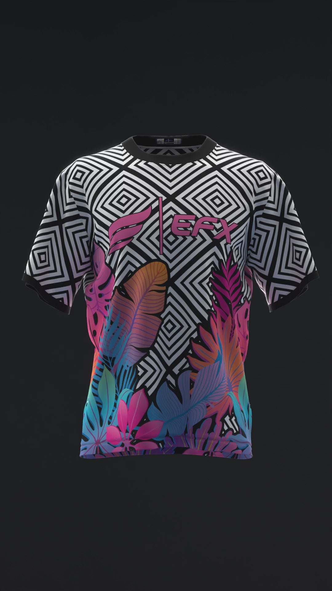 FLORALLUSION - BOWLING JERSEY