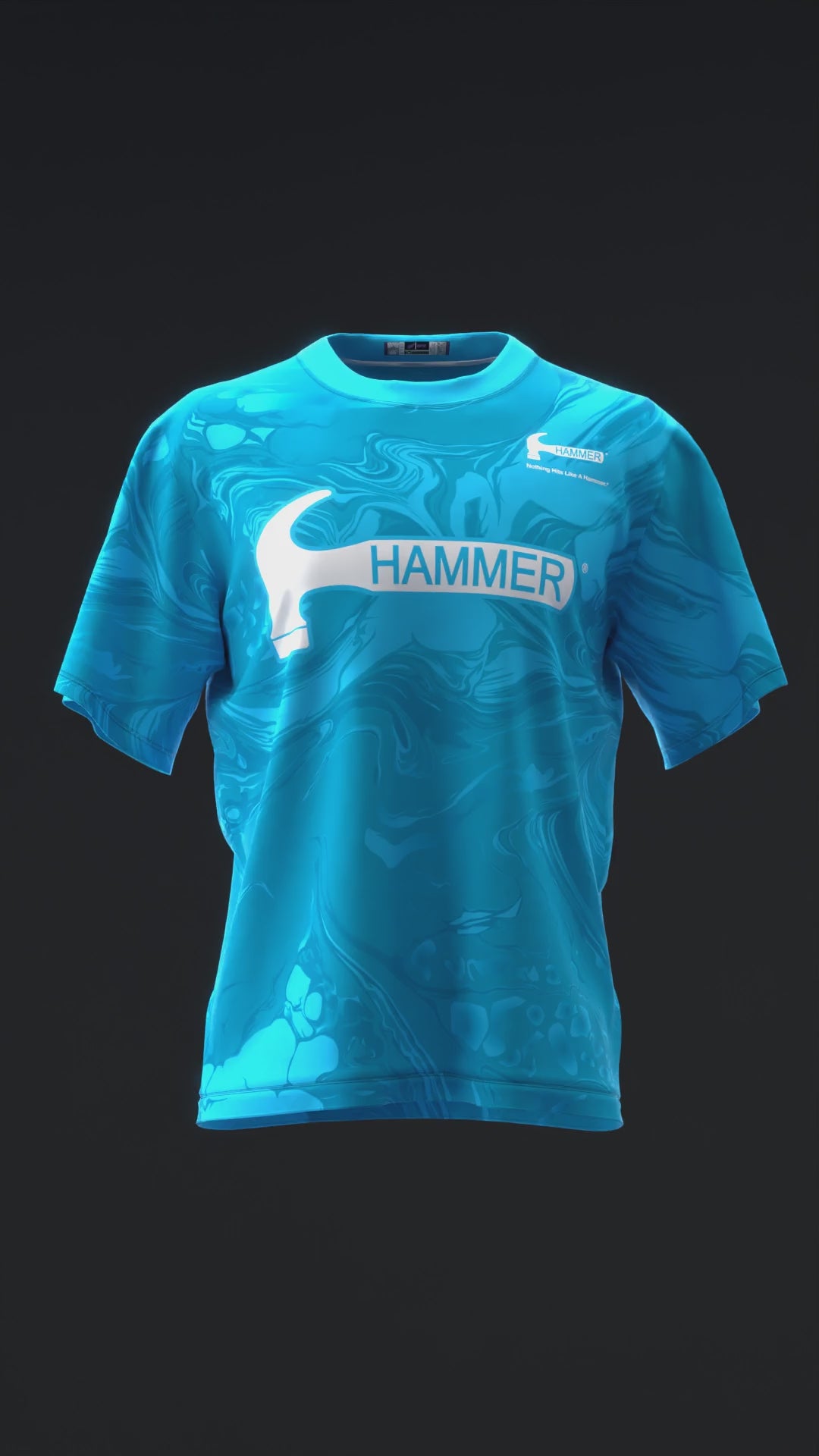 HAMMER - NU BLUE - BOWLING JERSEY