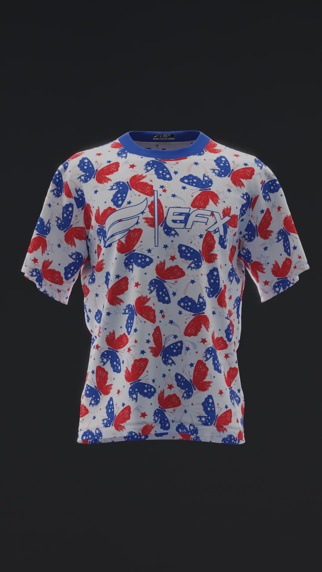 Butterfly Boo - RWB - Bowling Jersey