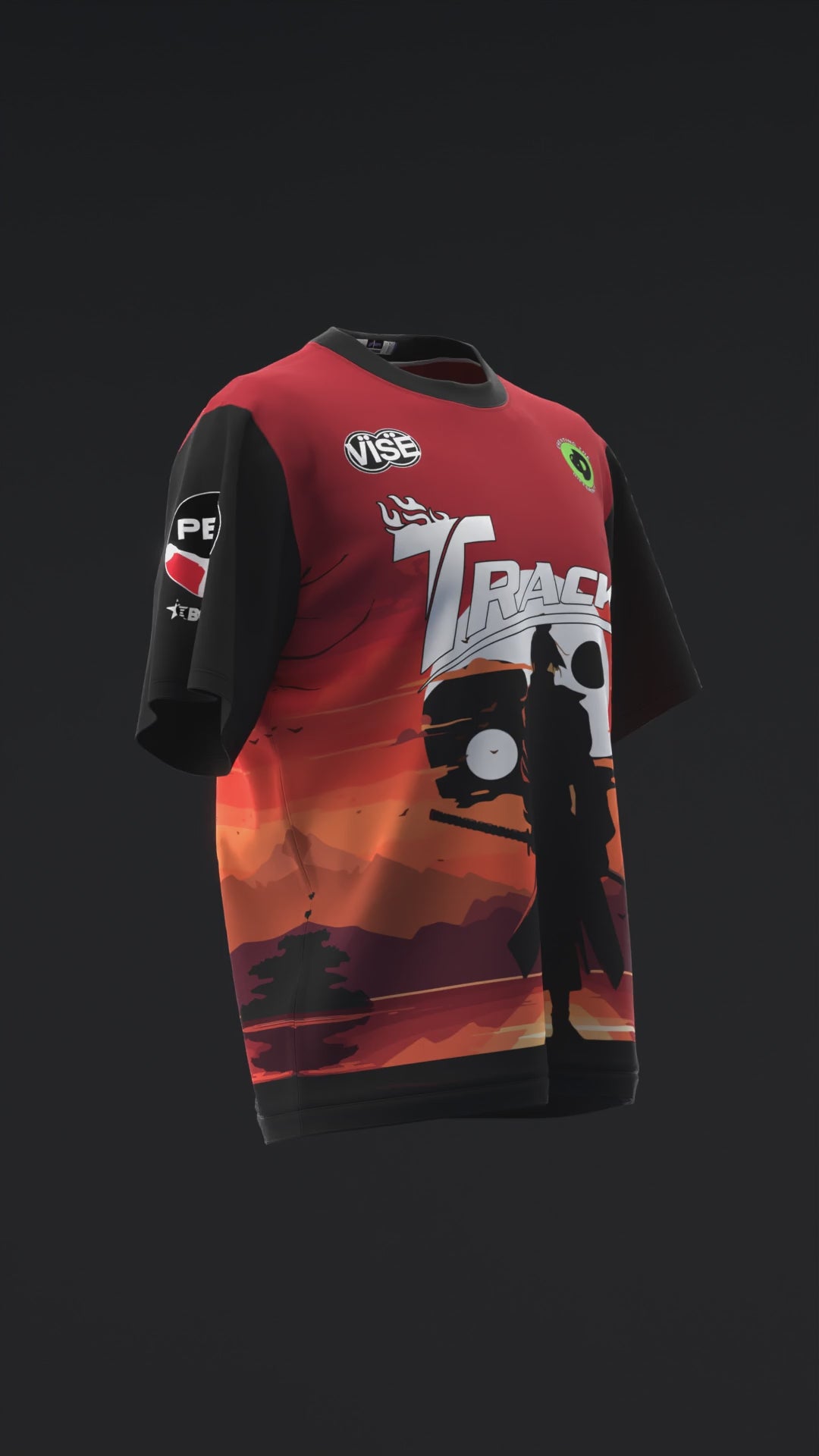 KIM BOLLEBY 2024 - SAMURAI SUNSET - BOWLING JERSEY