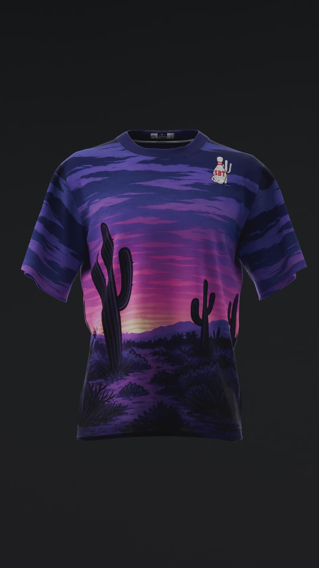 SBT - Desert Twilight Ns - Bowling Jersey