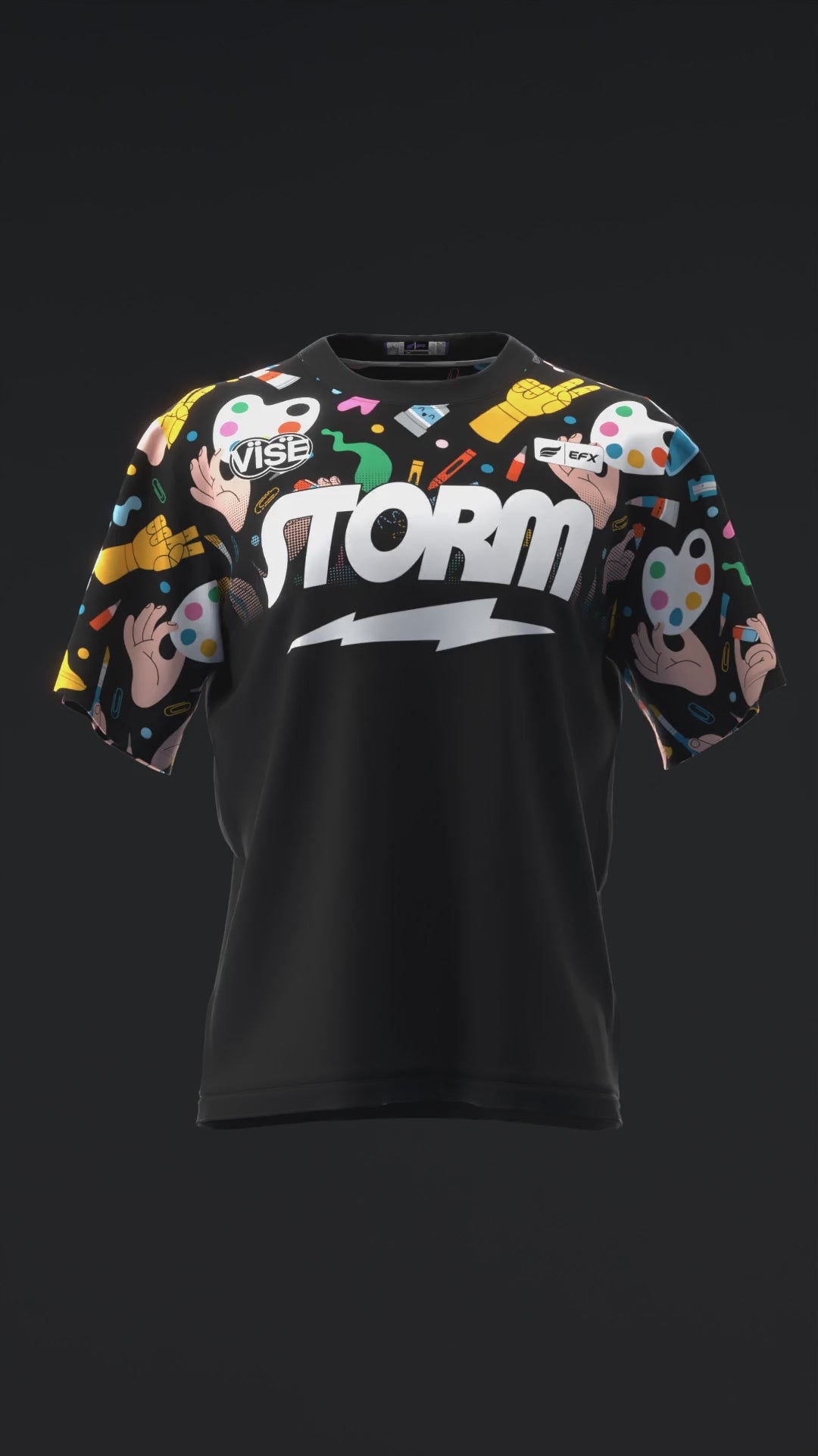 Fania Cobo 2026 - Abstract Ec - Bowling Jersey