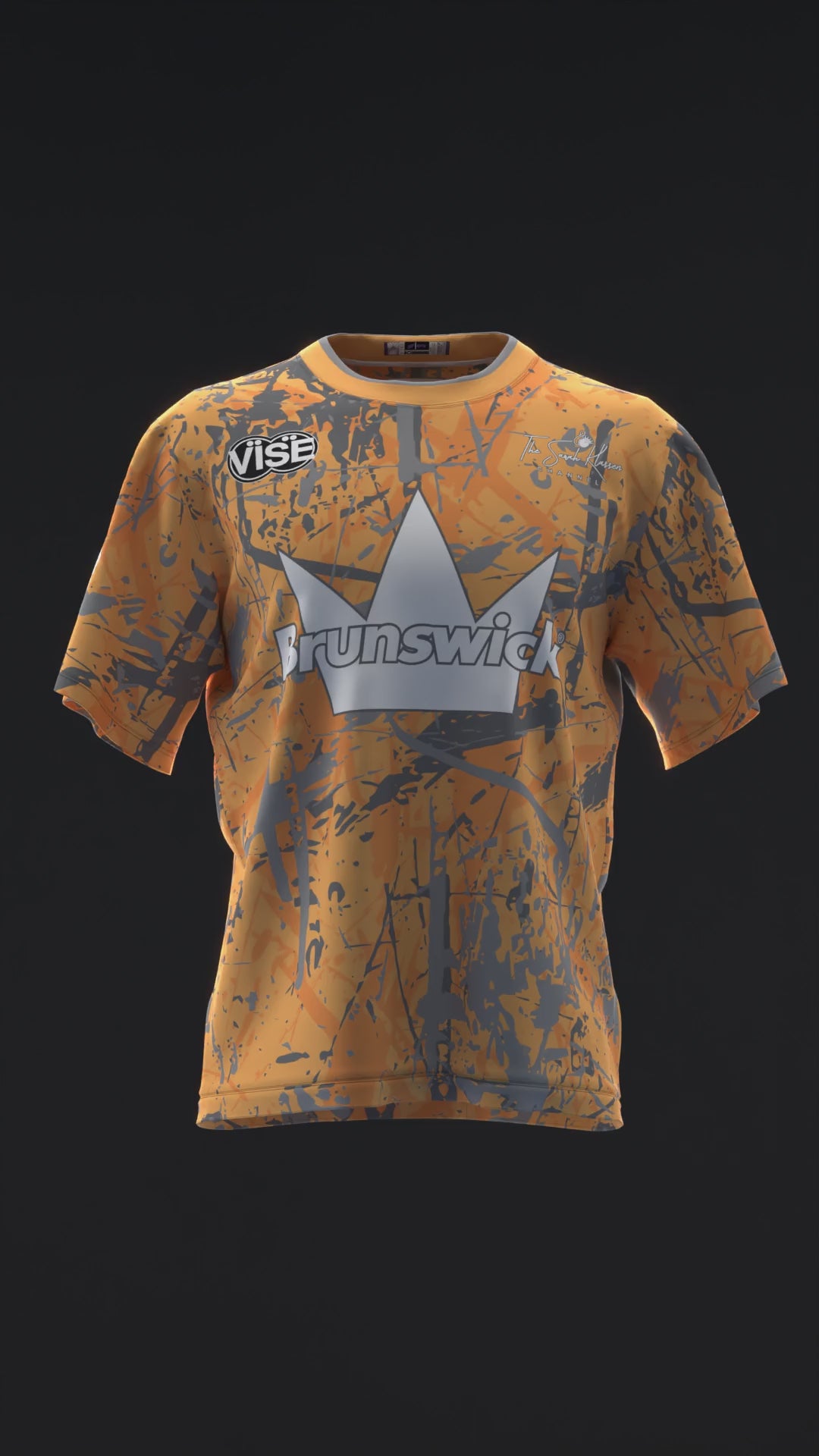 Sarah Klassen 2026 - Tangerine Grunge - Bowling Jersey