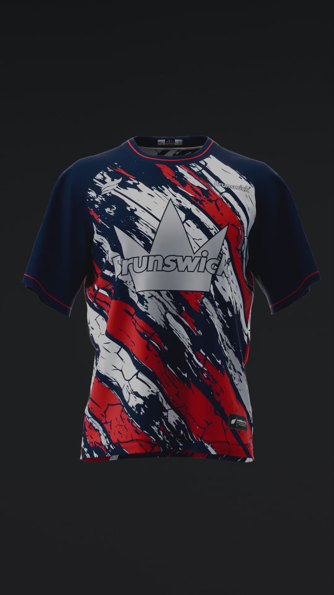 Vault #20260002 - Patriotic Brunswick - Bowling Jersey