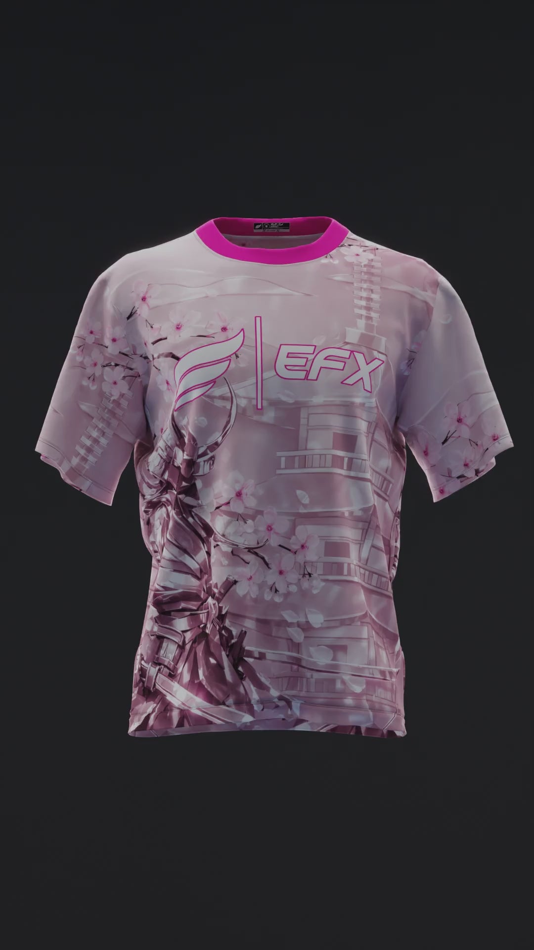 Metallic Samurai - Pink - Bowling Jersey
