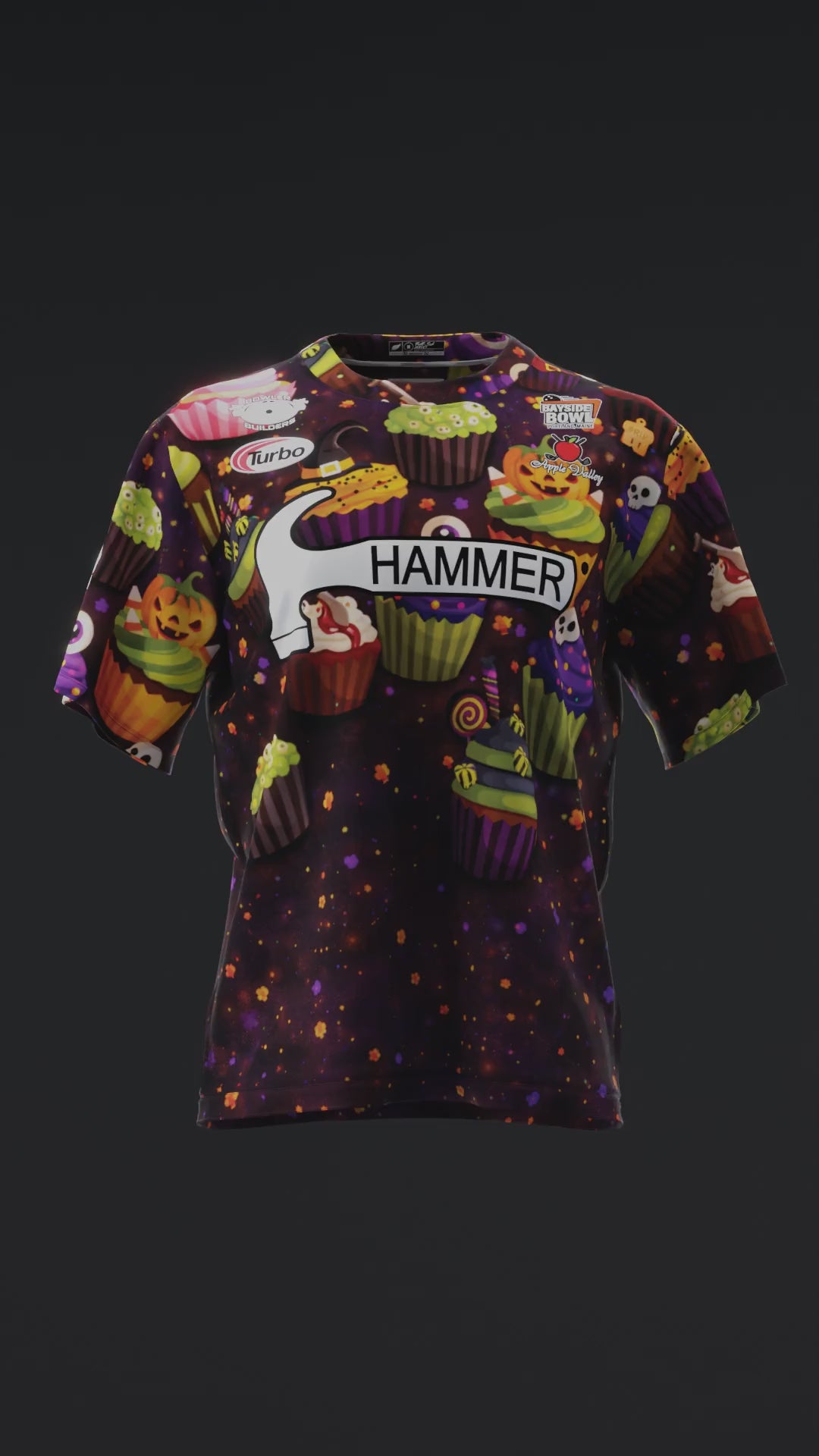 Mallory Clark 2026 - Halloween Cupcake - Bowling Jersey
