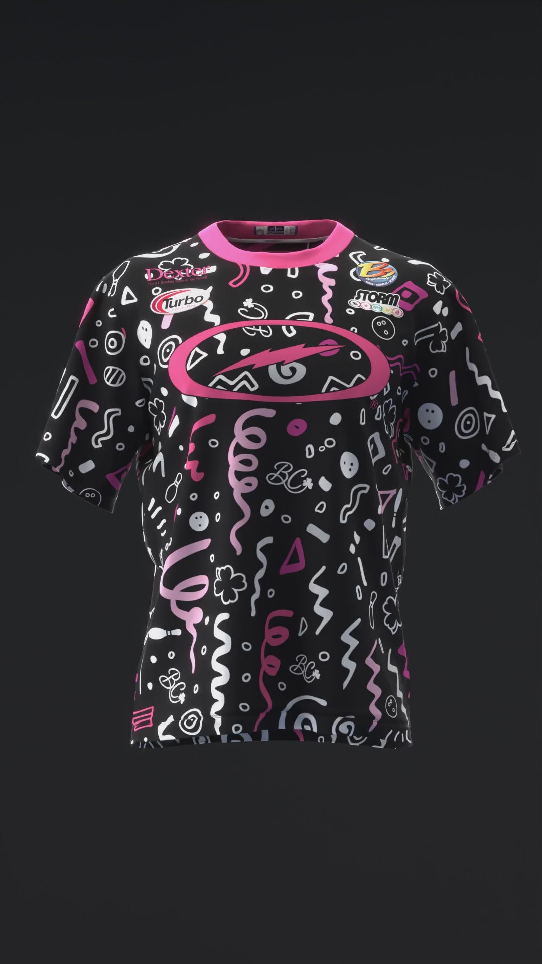 BRYANNA COTE 2025 - COLLAGE PB - BOWLING JERSEY