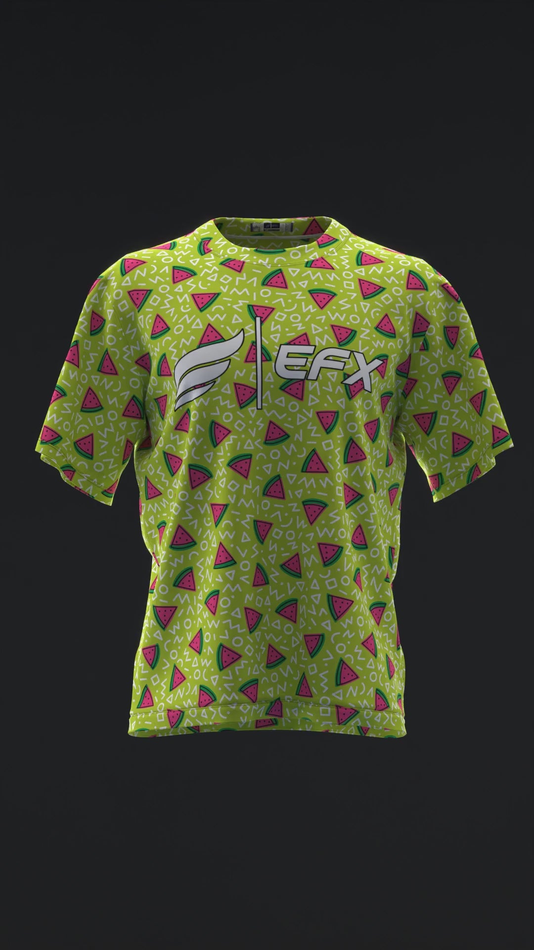 MELON SQUIGGLES - BOWLING JERSEY