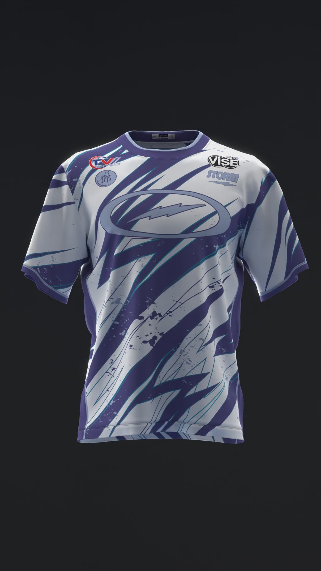 Darren Tang 2026 - Retro Grape - Bowling Jersey